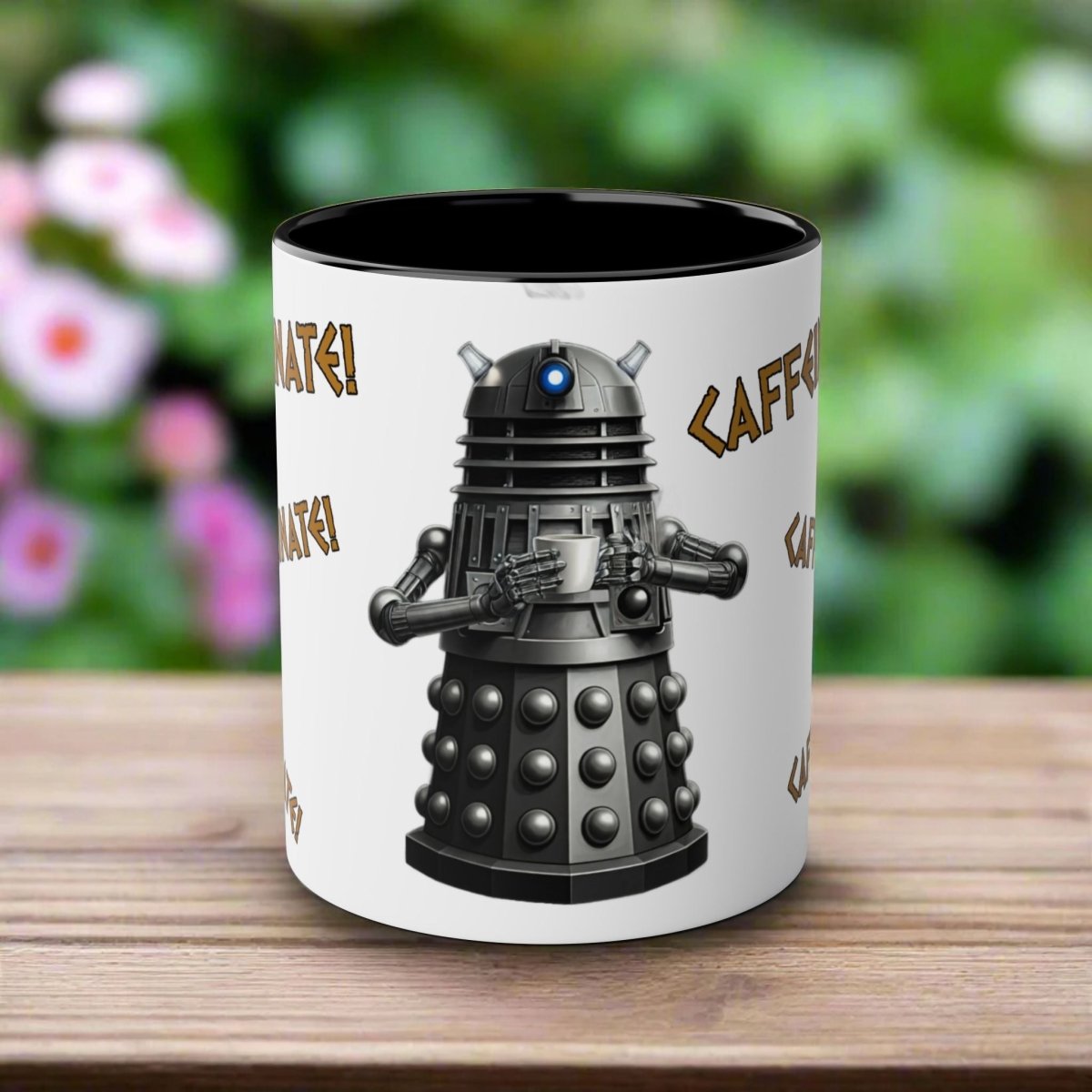 Dalek No.8 CAFFEINATE! Coffee Mug Collection. - Mug