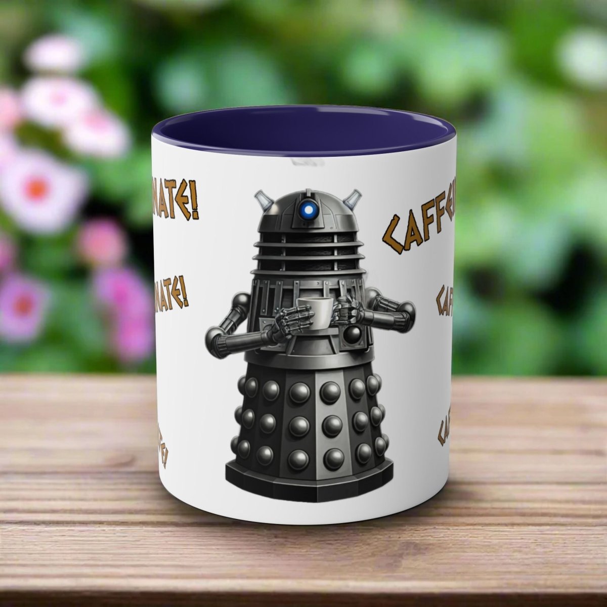 Dalek No.8 CAFFEINATE! Coffee Mug Collection. - Mug