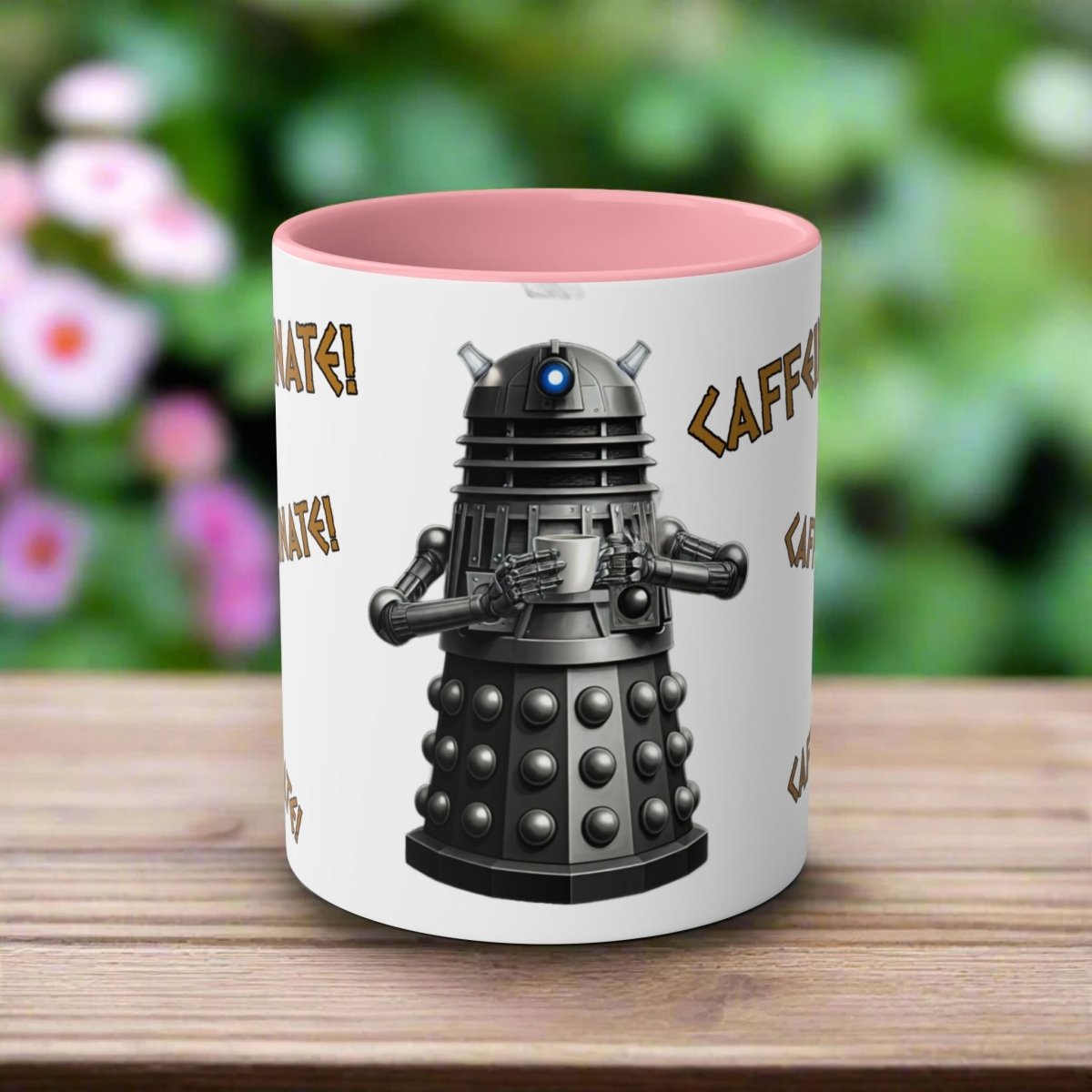 Dalek No.8 CAFFEINATE! Coffee Mug Collection. - Mug