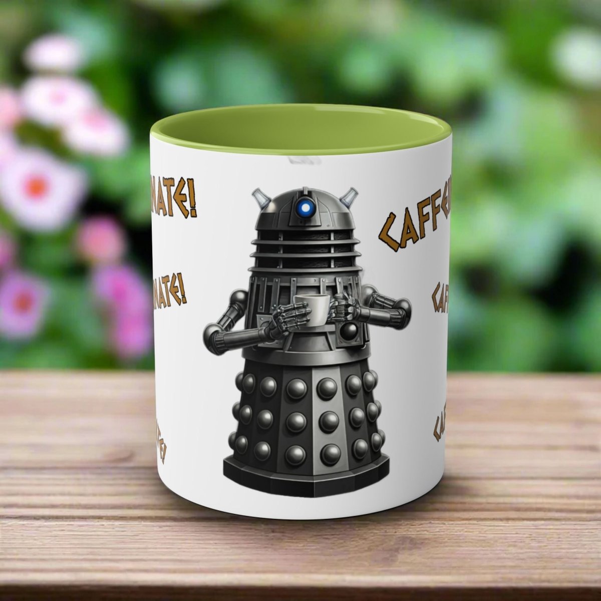 Dalek No.8 CAFFEINATE! Coffee Mug Collection. - Mug