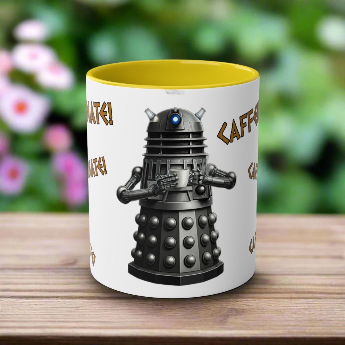Dalek No.8 CAFFEINATE! Coffee Mug Collection. - Mug