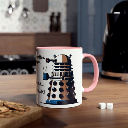 Dalek No.9 CAFFEINATE! Coffee Mug Collection. - Mug