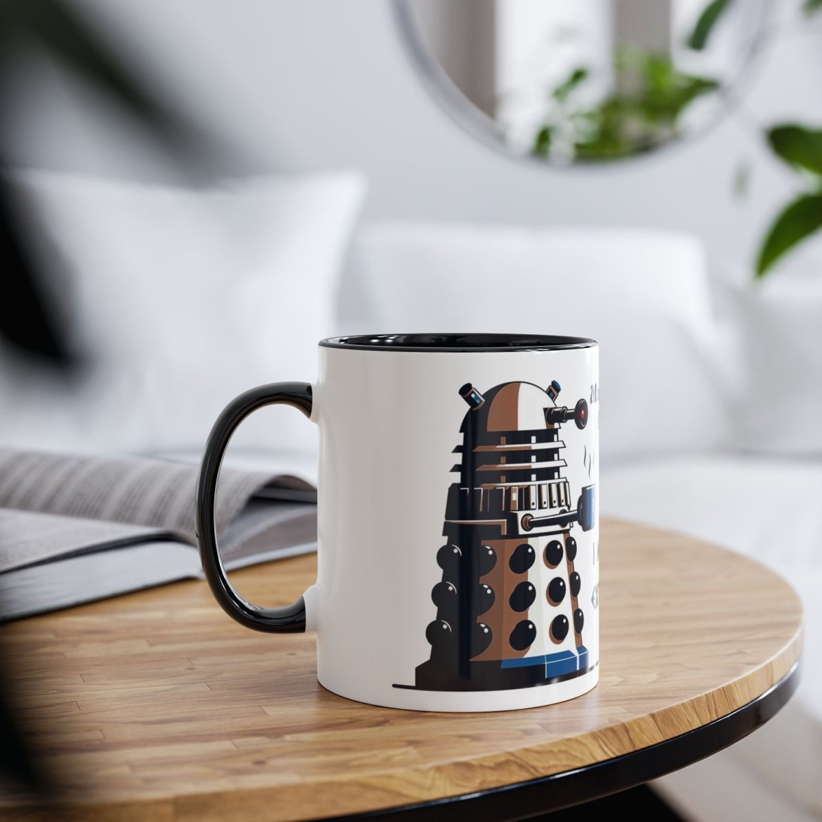 Dalek No.9 CAFFEINATE! Coffee Mug Collection. - Mug