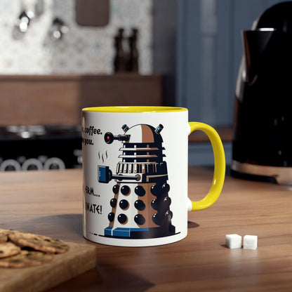 Dalek No.9 CAFFEINATE! Coffee Mug Collection. - Mug