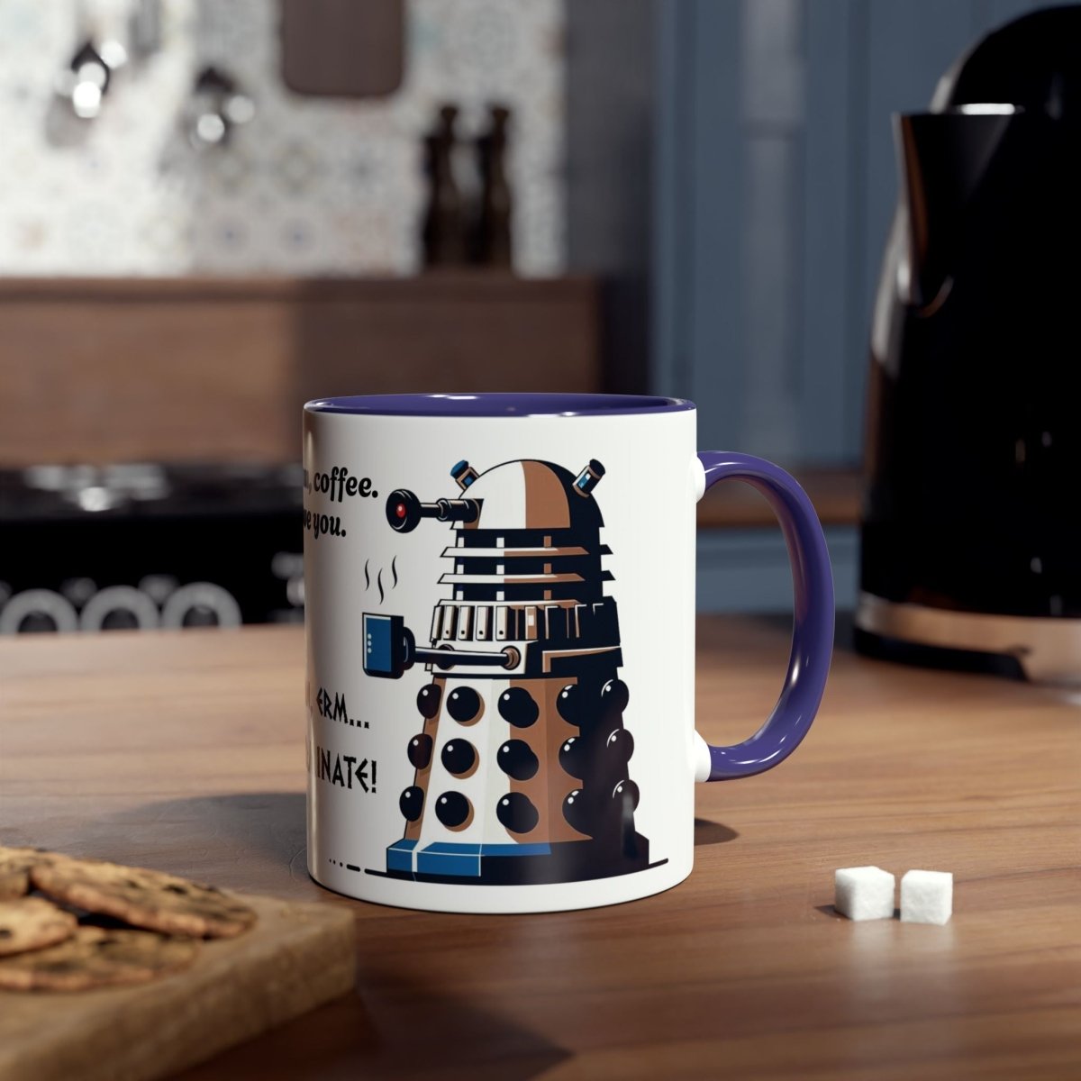 Dalek No.9 CAFFEINATE! Coffee Mug Collection. - Mug