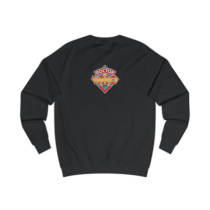 DOCTOR silhouette striped Generally Awesome Sweatshirt - soapbox169 - A Little Gift Shop