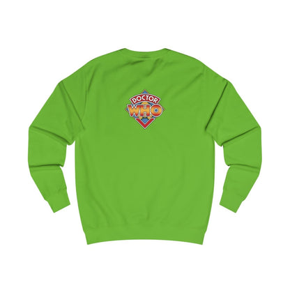 DOCTOR silhouette striped Generally Awesome Sweatshirt - soapbox169 - A Little Gift Shop