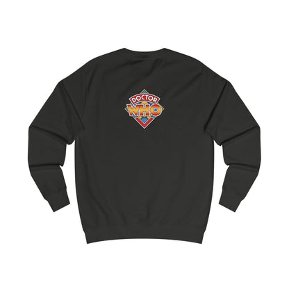 DOCTOR silhouette striped Generally Awesome Sweatshirt - soapbox169 - A Little Gift Shop