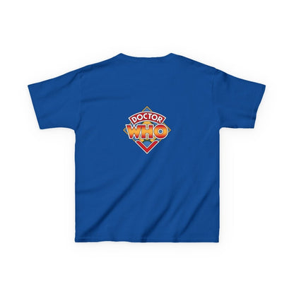 DOCTOR silhouette striped Generally Awesome T-shirt - Kids Heavy Cotton T-shirt - soapbox169 - A Little Gift Shop