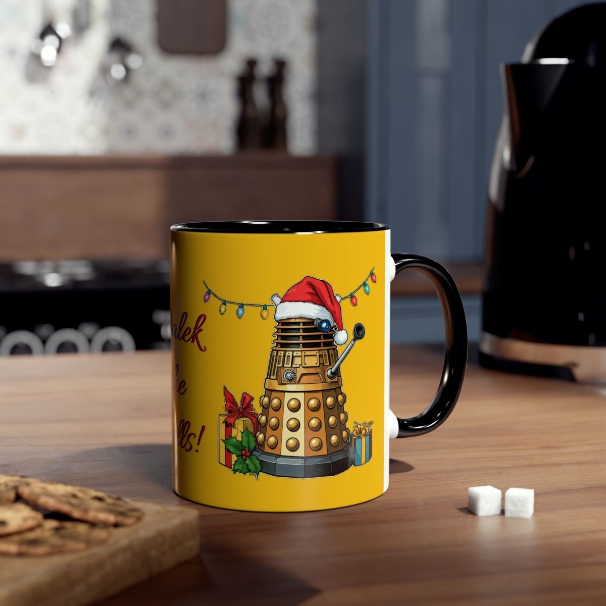 Doctor Who Dalek the Halls Christmas Mug - Mug