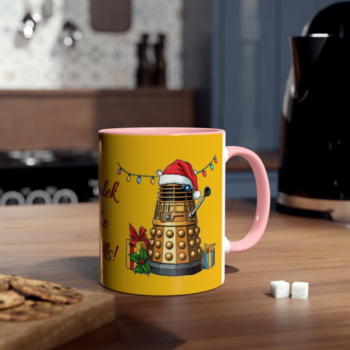Doctor Who Dalek the Halls Christmas Mug - Mug