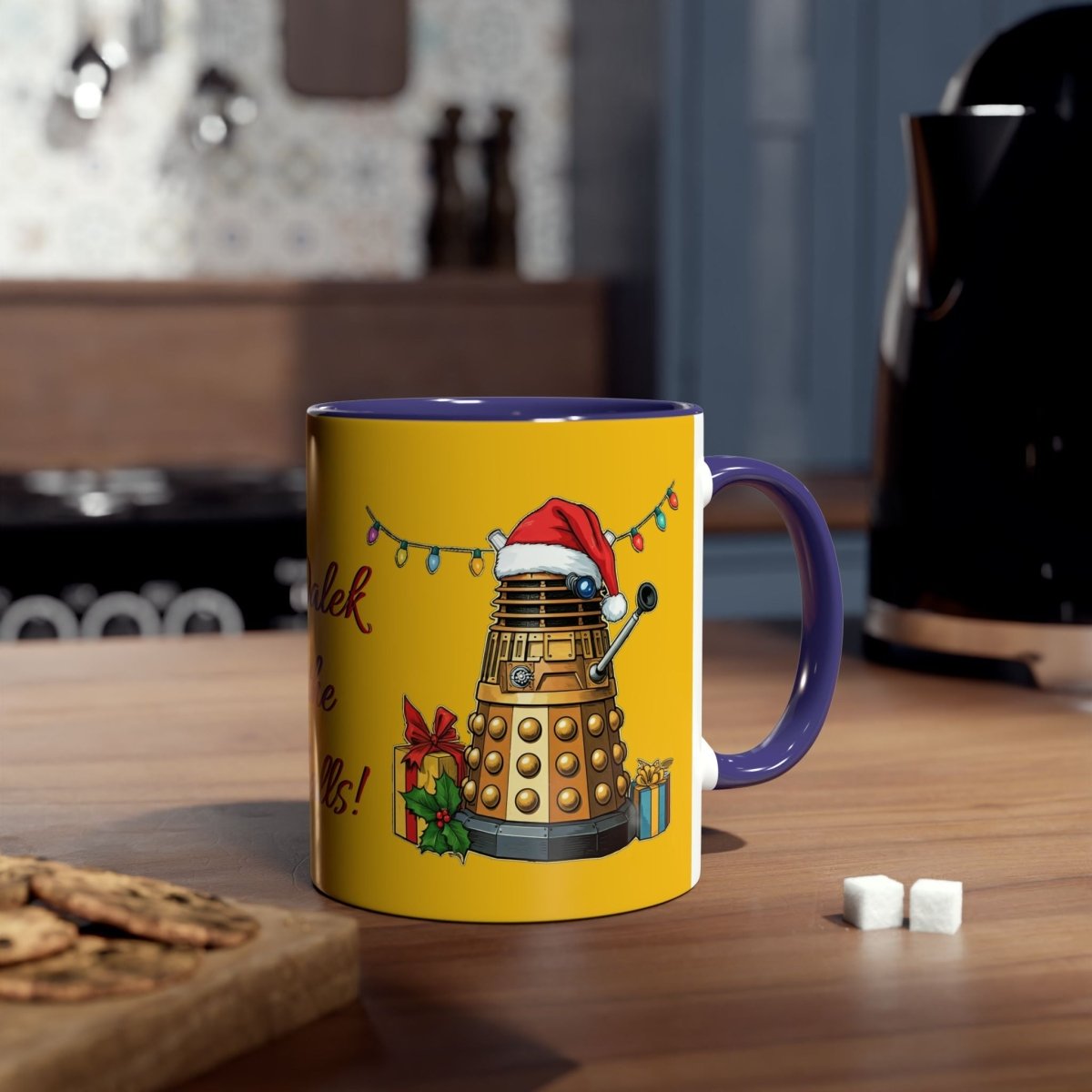 Doctor Who Dalek the Halls Christmas Mug - Mug