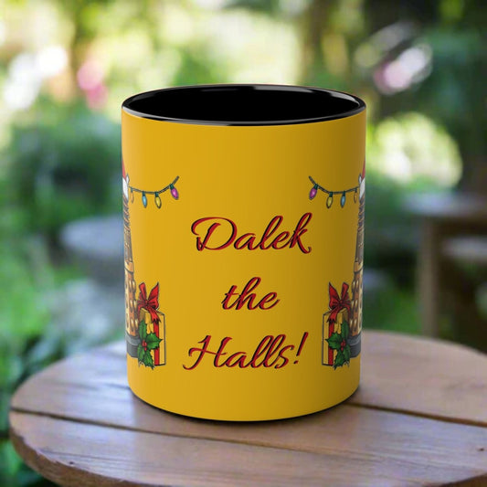 Doctor Who Dalek the Halls Christmas Mug - Mug