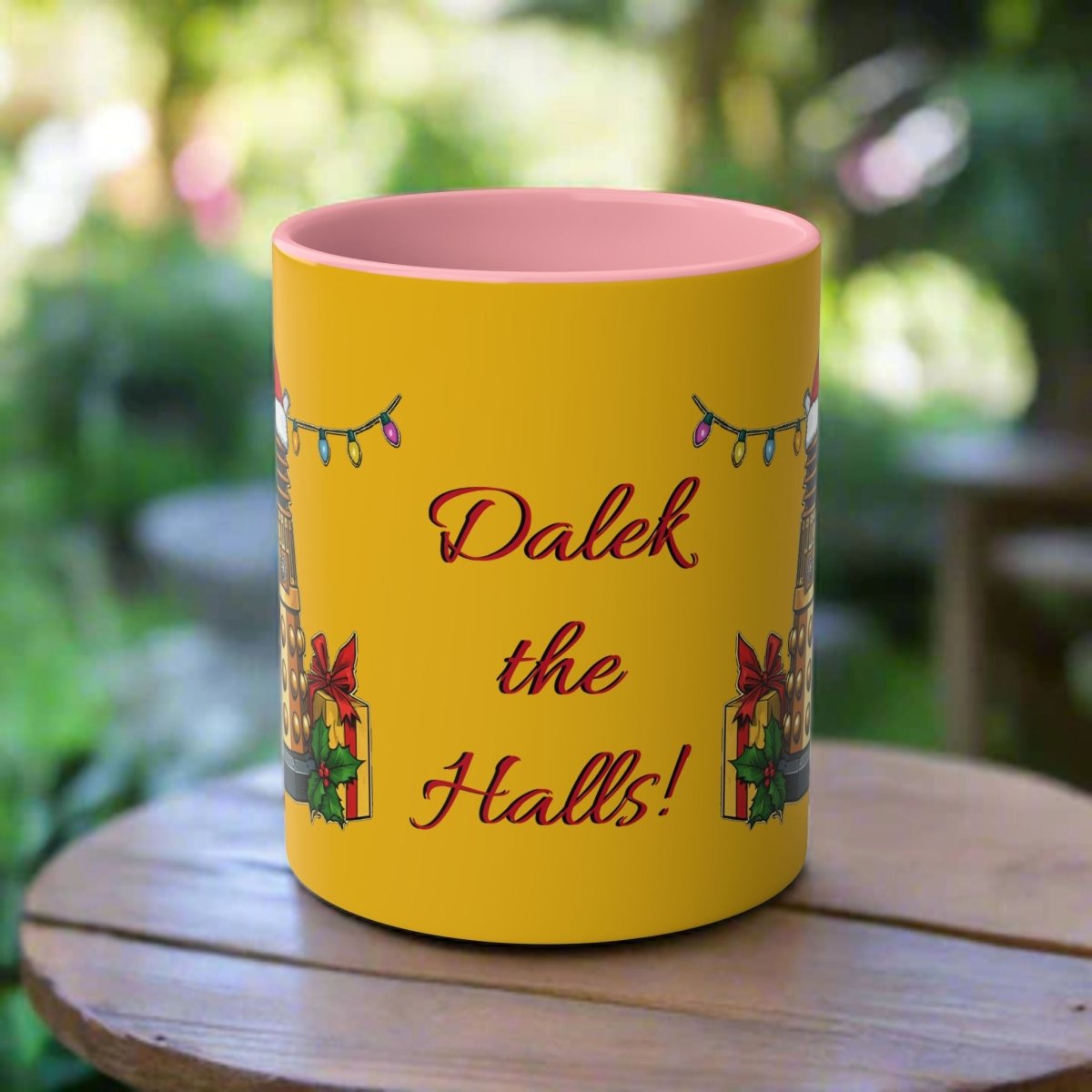 Doctor Who Dalek the Halls Christmas Mug - Mug