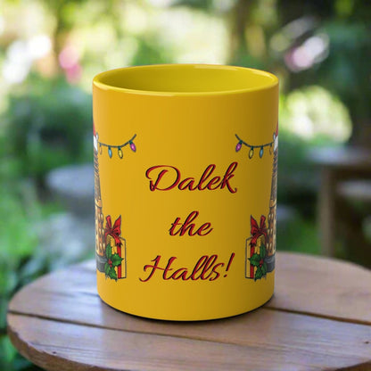 Doctor Who Dalek the Halls Christmas Mug - Mug
