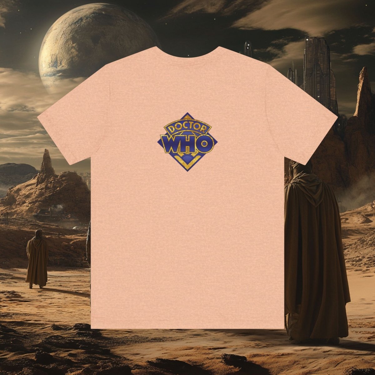 Doctor Who - Gold leaf effect Cyberman T-shirt - T-Shirt