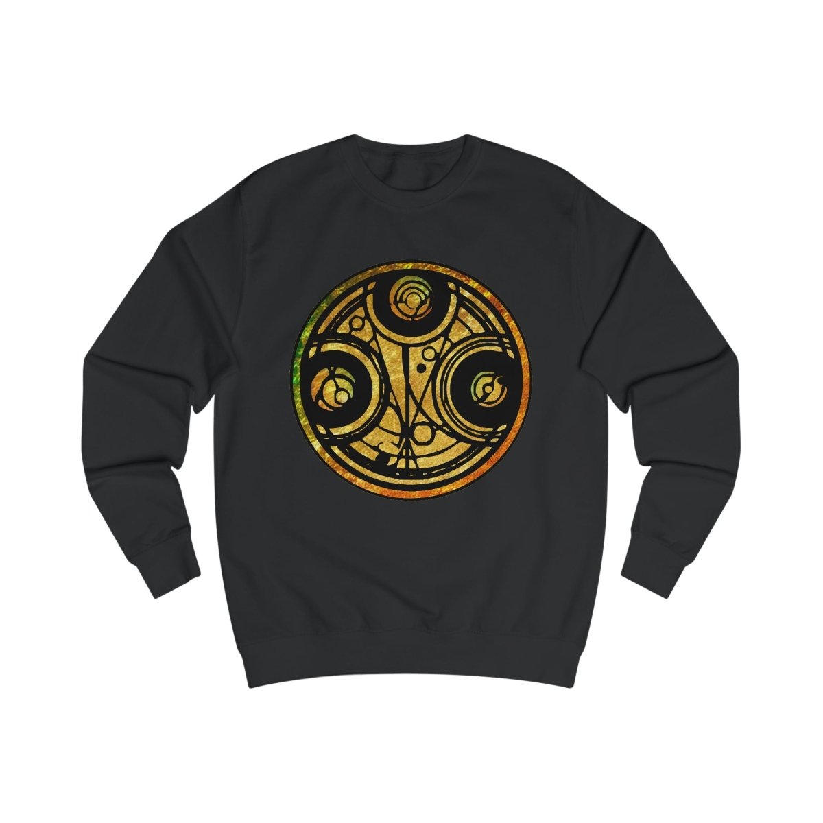 Doctor Who - Gold leaf effect Gallifreyan Script Sweatshirt - Sweatshirt