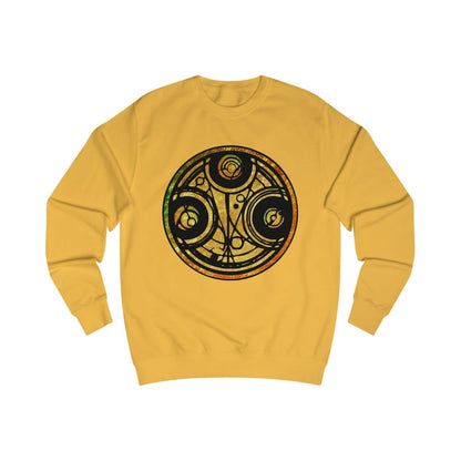 Doctor Who - Gold leaf effect Gallifreyan Script Sweatshirt - Sweatshirt
