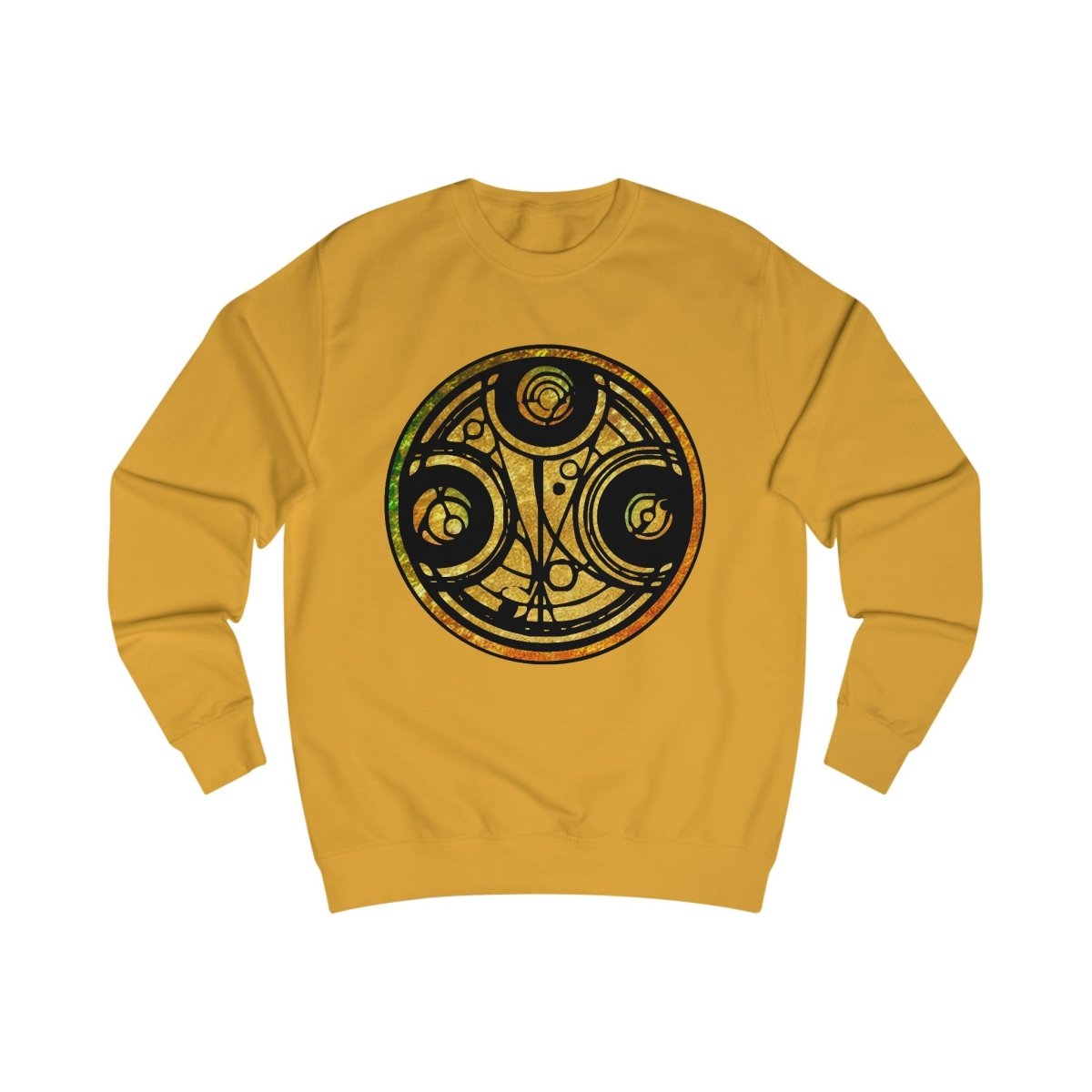 Doctor Who - Gold leaf effect Gallifreyan Script Sweatshirt - Sweatshirt
