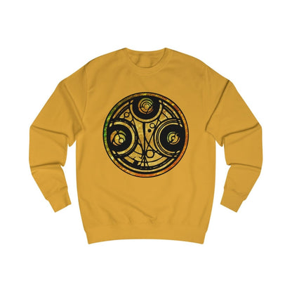 Doctor Who - Gold leaf effect Gallifreyan Script Sweatshirt - Sweatshirt