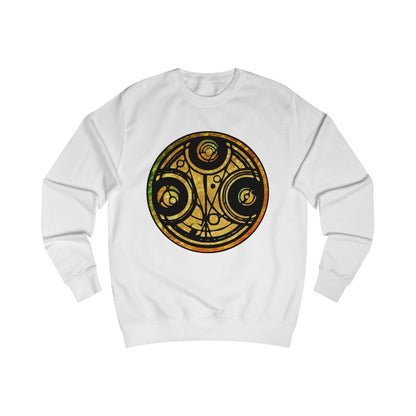 Doctor Who - Gold leaf effect Gallifreyan Script Sweatshirt - Sweatshirt