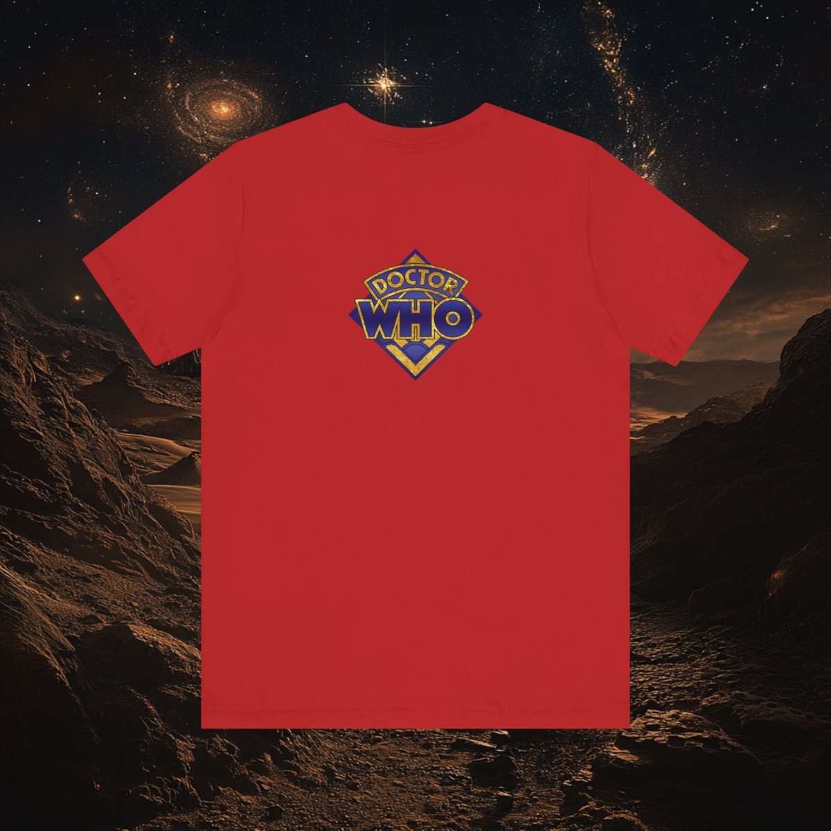 Doctor Who - Gold leaf effect Gallifreyan Script T-shirt - T-Shirt