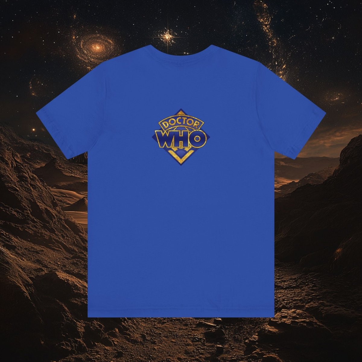 Doctor Who - Gold leaf effect Gallifreyan Script T-shirt - T-Shirt