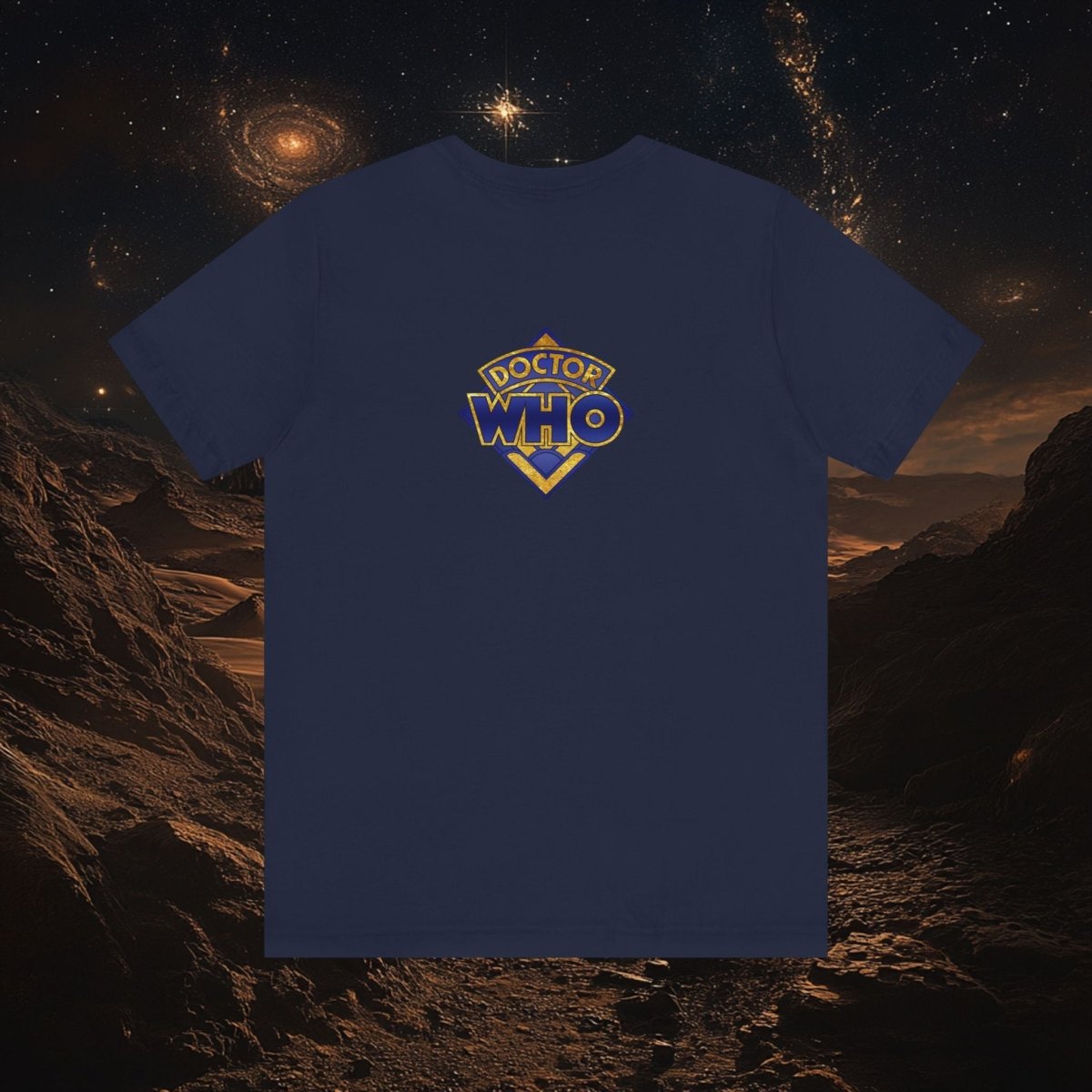 Doctor Who - Gold leaf effect Gallifreyan Script T-shirt - T-Shirt