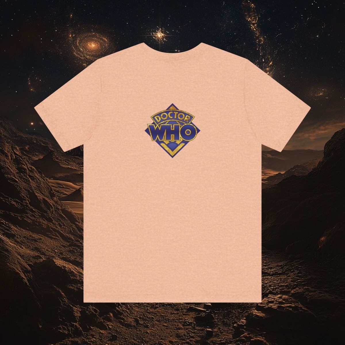 Doctor Who - Gold leaf effect Gallifreyan Script T-shirt - T-Shirt