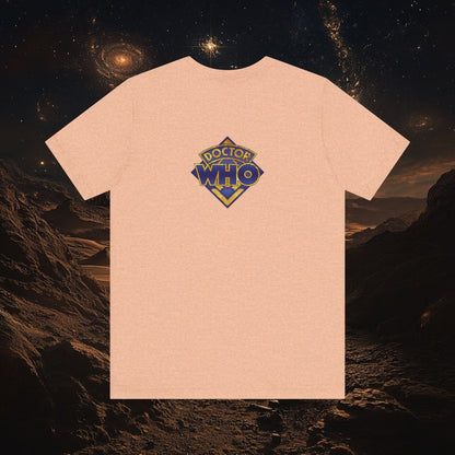Doctor Who - Gold leaf effect Gallifreyan Script T-shirt - T-Shirt