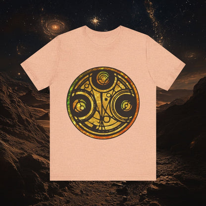 Doctor Who - Gold leaf effect Gallifreyan Script T-shirt - T-Shirt