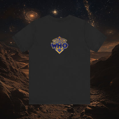 Doctor Who - Gold leaf effect Gallifreyan Script T-shirt - T-Shirt