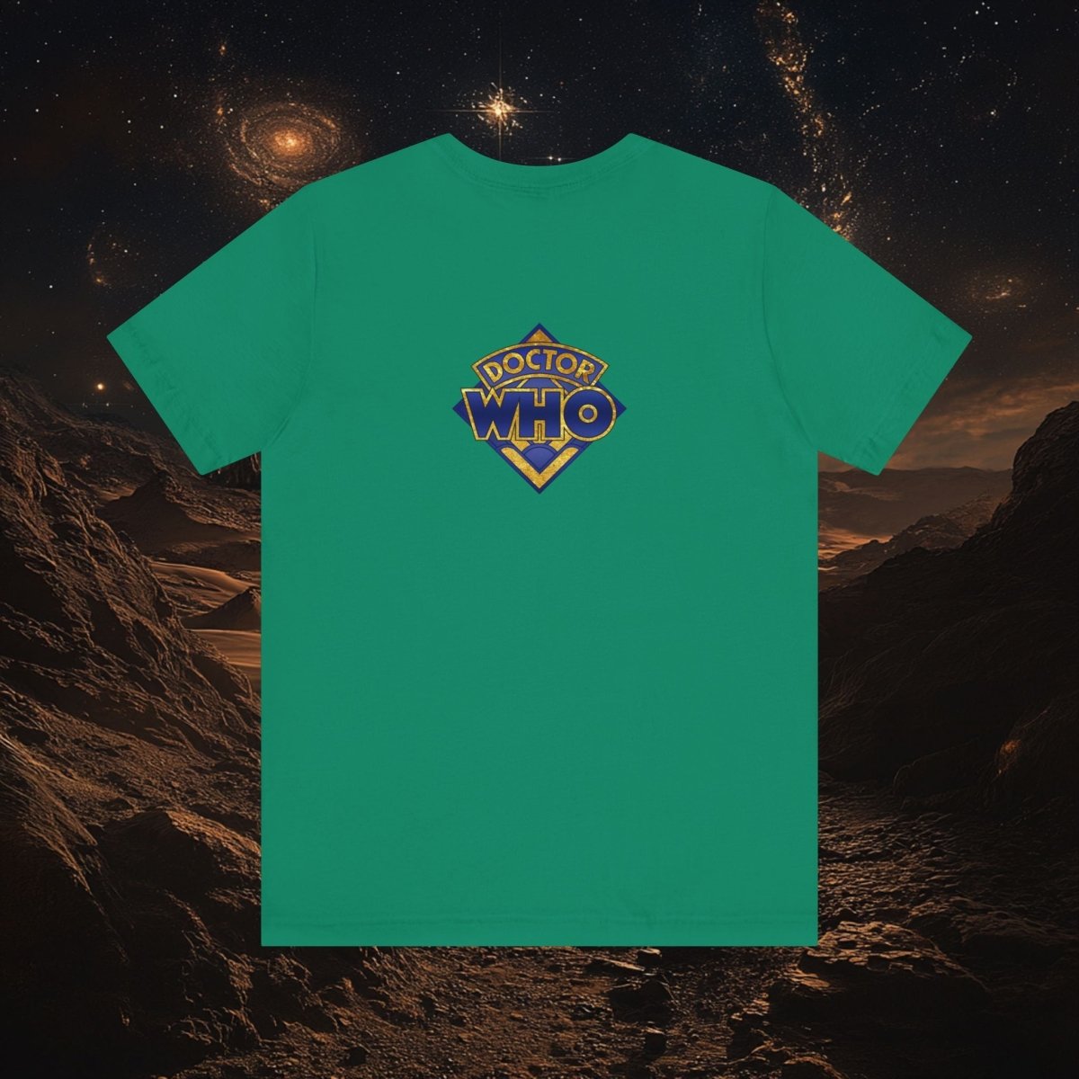 Doctor Who - Gold leaf effect Gallifreyan Script T-shirt - T-Shirt
