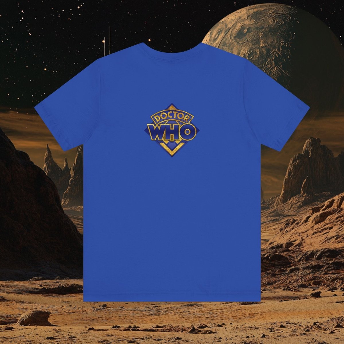 Doctor Who - Gold leaf effect K-9 T-shirt - T-Shirt