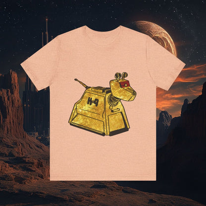 Doctor Who - Gold leaf effect K-9 T-shirt - T-Shirt