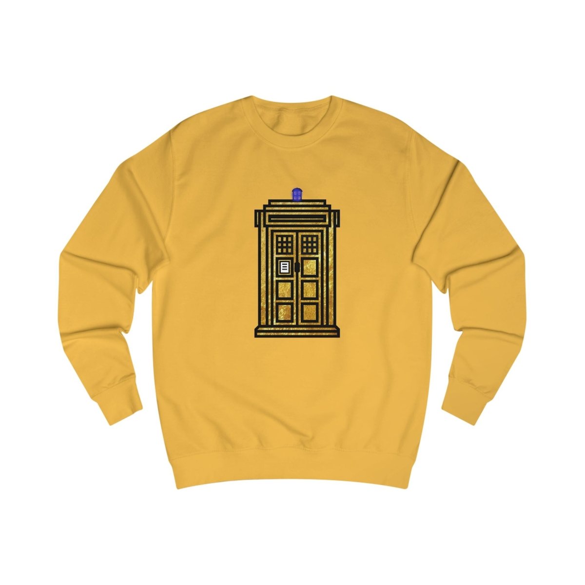 Doctor Who - Gold leaf effect TARDIS - Sweatshirt