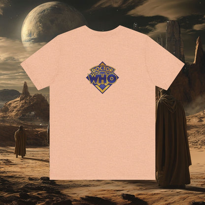 Doctor Who - Gold leaf effect Weeping Angel T-shirt - T-Shirt