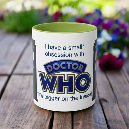 Doctor Who Obsession Mug featuring The TARDIS - Mug