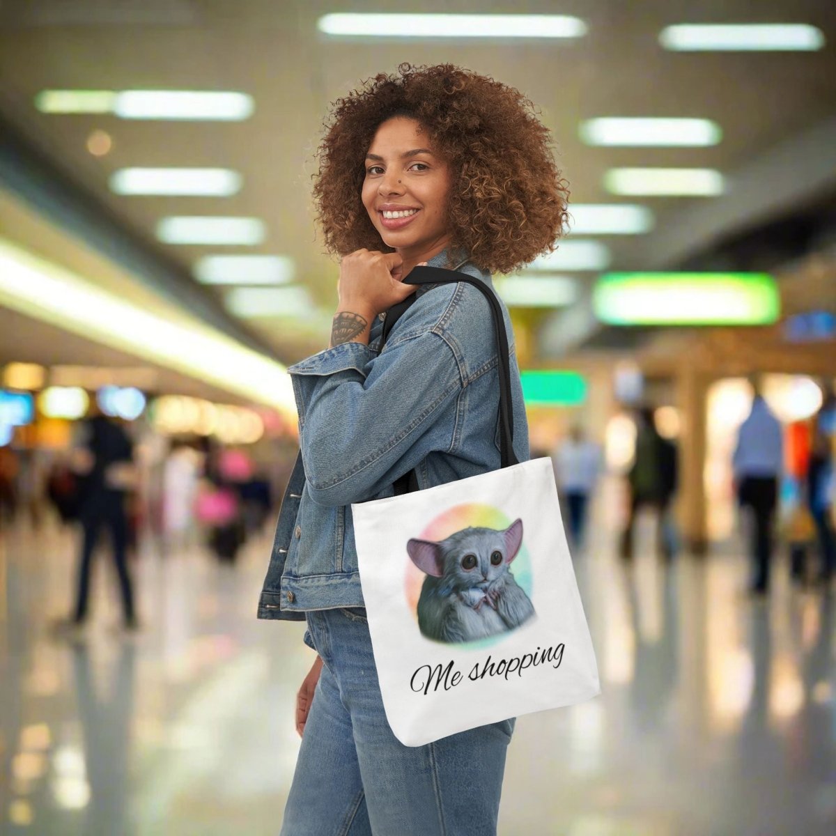 Double sided Good Meep/Bad Meep Tote Bag - Accessories
