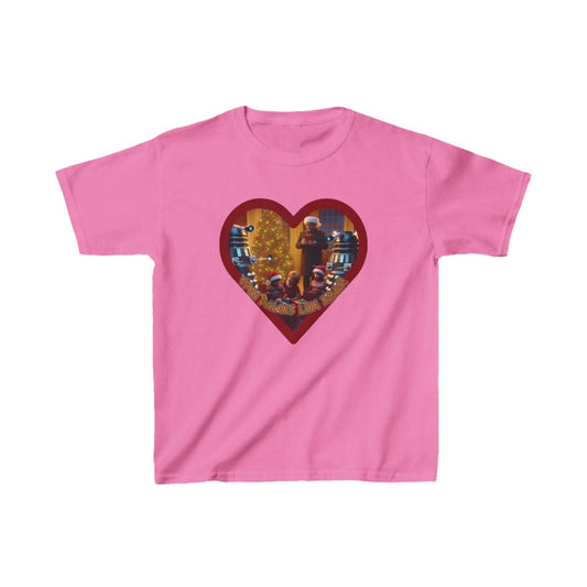 "Even Daleks Like Xmas!" - Kids Heavy Cotton T-shirt - soapbox169 - A Little Gift Shop
