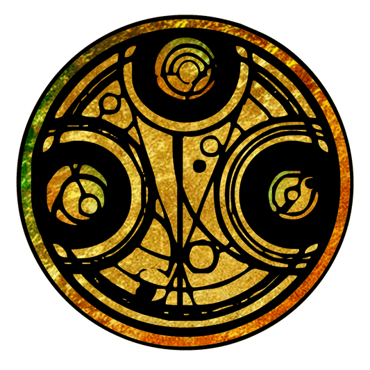 Gallifreyan Script Gold leaf effect Dalek T-shirt - soapbox169 - A Little Gift Shop