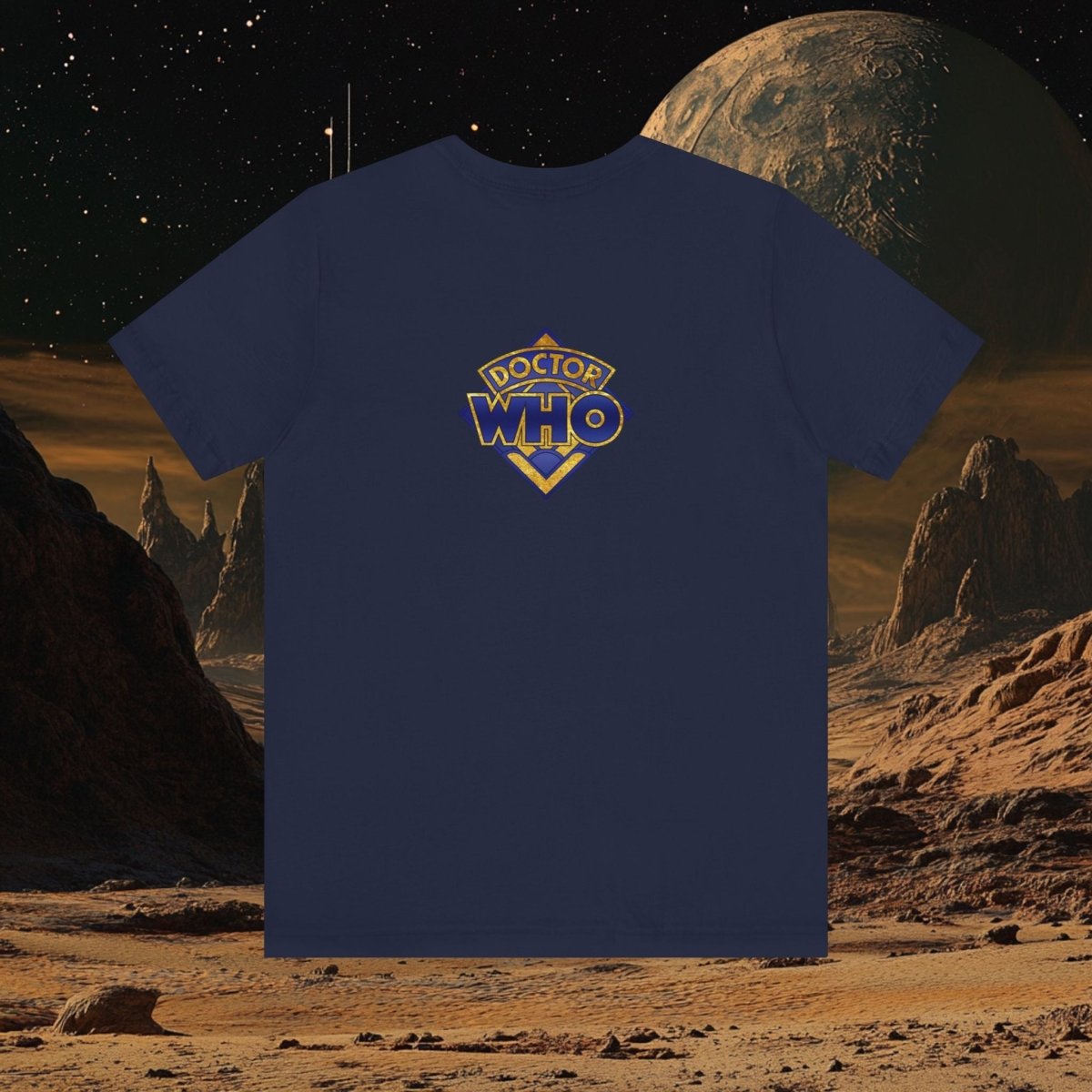Gold leaf effect Dalek T-shirt - soapbox169 - A Little Gift Shop