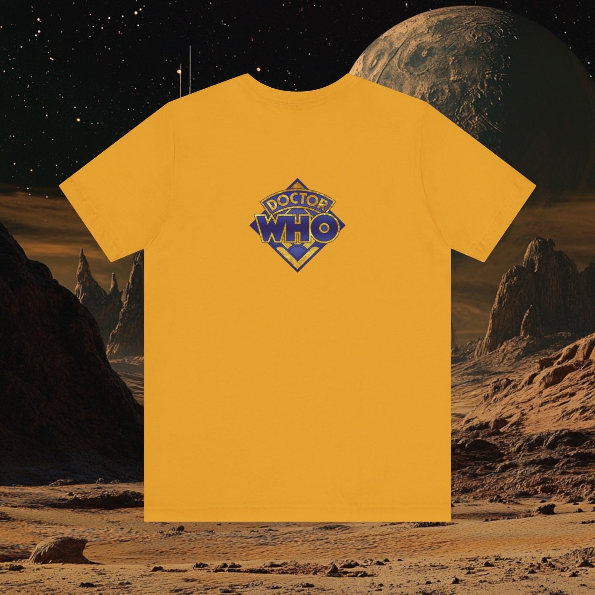 Gold leaf effect Dalek T-shirt - soapbox169 - A Little Gift Shop