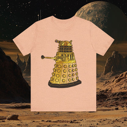 Gold leaf effect Dalek T-shirt - soapbox169 - A Little Gift Shop