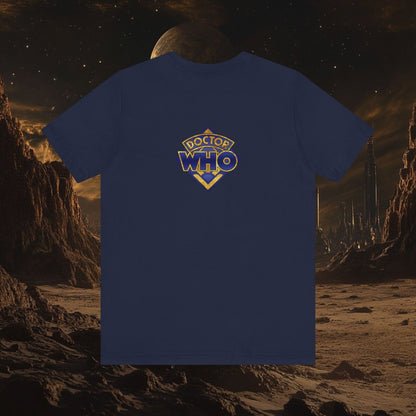 Gold leaf effect TARDIS T-shirt - soapbox169 - A Little Gift Shop