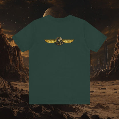 Gold leaf effect UNIT Wings T-shirt Mk II - soapbox169 - A Little Gift Shop