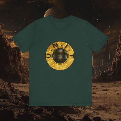 Gold leaf effect UNIT Wings T-shirt Mk II - soapbox169 - A Little Gift Shop