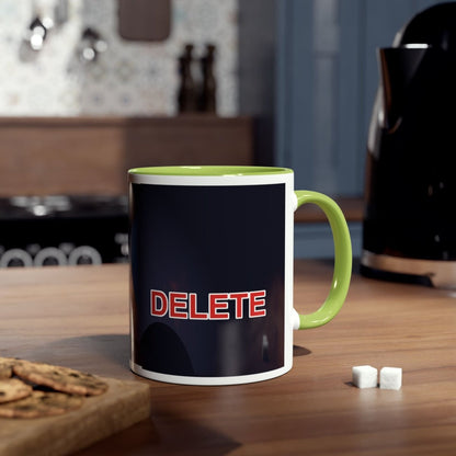 Graphic novel style Cyber slogan Mug - soapbox169 - A Little Gift Shop