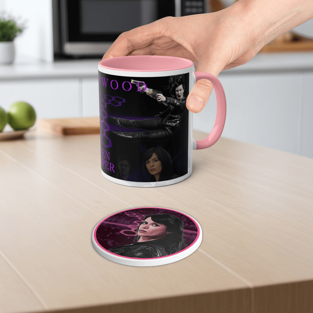 Gwen Cooper (Eve Myles) Ceramic Coaster Collection - Home Decor