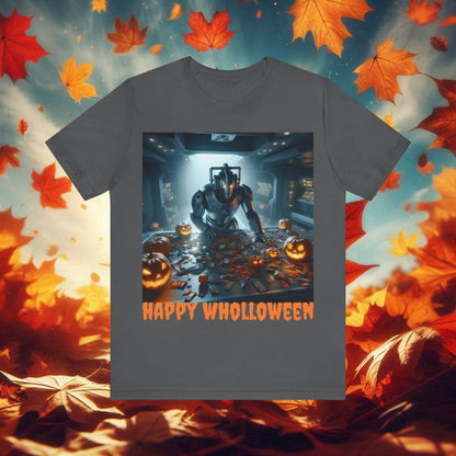 Happy Wholloween Cyberman counting candy T-shirt - soapbox169 - A Little Gift Shop